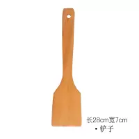 家用木铲子炒菜的不粘锅可高温专用木质锅铲木勺子长柄木头小木铲 敬平 煎铲