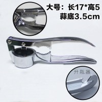 蒜泥器家用压蒜器大蒜汁夹捣蒜器剥蒜挤蒜蓉器手动不锈钢大号 敬平 夹核桃特大号研磨碗(碎物器)