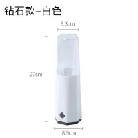 带盖防尘筷子笼家用塑料沥水筷筒厨房创意餐具多功能收纳架筷子篓 敬平 白色筷笼