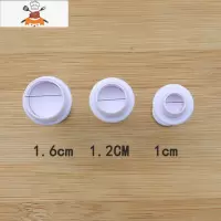 敬平手工花样馒头装饰模具卡通包子面食压花模迷你面 翻糖蛋糕模具 圆形