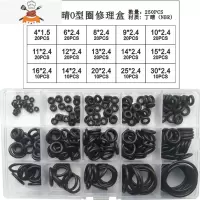 敬平O型圈全尺寸厂家外线径*.0耐油磨防水丁晴橡硅胶密封圈 丁晴线径1.2MM*外5-27MM100个