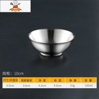 304不锈钢碗家用泡面碗单个饭碗防烫大号汤碗面碗日式吃拉面大碗 敬平