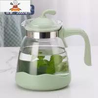 大容量玻璃冷水壶凉水壶可高温泡茶壶花茶壶家用养生壶水杯套装 敬平