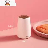 九月初轻奢牙签筒北欧风按压自动弹出牙签盒创意家用ins颜值好物 敬平 米色白 [按压式出签]
