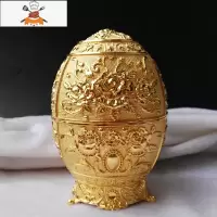 欧式复古牙签筒手压自动式牙签盒创意礼品牙签座酒店多色可选 敬平 无胶金玫瑰