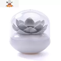 欧式牙签盒北欧ins女可爱家用个性创意餐厅牙签筒桌面棉签盒收纳 敬平 灰色