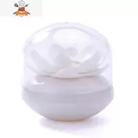 欧式牙签盒北欧ins女可爱家用个性创意餐厅牙签筒桌面棉签盒收纳 敬平 白色