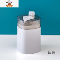牙签盒创意自动弹出家用客厅按压式餐厅牙签筒罐便携式随身牙签筒 敬平 灰色+200支牙签