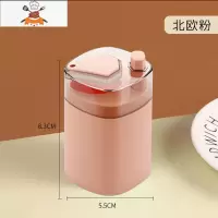 牙签盒按压式创意家用客厅自动弹出牙签筒网红轻奢餐厅牙签桶 敬平 北欧粉1个装[不含牙签 容量约50根]