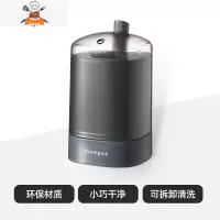 牙签盒按压式家用客厅个性创意自动罐筒桶北欧轻奢网红酒店餐厅 敬平 灰色[按压式出签,省时省力]牙签筒