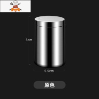 牙签筒不锈钢牙签盒桶家用创意个性饭店定制商用北欧罐 敬平 银色