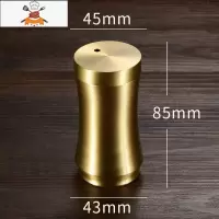 牙签筒全铜创意个性精品家用牙签盒便捷式客厅餐厅防尘牙签罐 敬平 优质铜(小美人牙签筒)