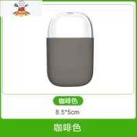 磁吸式牙签筒 家用客厅创意个性牙签桶北欧简约冰箱牙签盒 敬平 咖啡色