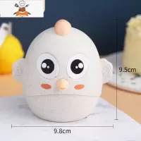 牙签筒创意家用饭店餐厅网红小鸟牙签盒个性商用牙签罐牙签桶 敬平 小黄鸡款牙签筒