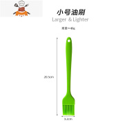 新疆家用一体硅胶厨房烙饼可高温烧烤刷烘焙刮刀工具套装 敬平 小号油刷单只-随机色