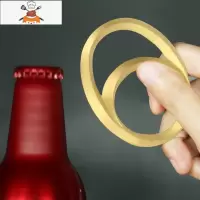大治将典设计日式创意开瓶器黄铜起瓶器啤酒启瓶器个性开瓶盖 敬平 2#开瓶器