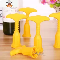 开红酒开瓶器塑料家用 葡萄酒起子起瓶器 简易启瓶器大号加厚耐用 敬平 [红酒开瓶器]2个装