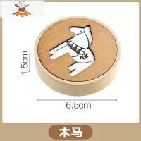 冰箱贴磁铁个性创意啤酒开瓶器家用多功能启瓶器开酒器起子 敬平 木马