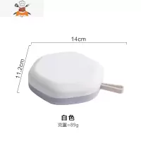 硅胶冰格制冰模具家用制冰盒冰块盒冰箱制冰块器冻冰块模具 敬平 六边形 白色