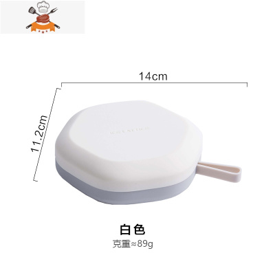 硅胶冰格制冰模具家用制冰盒冰块盒冰箱制冰块器冻冰块模具 敬平 六边形 白色