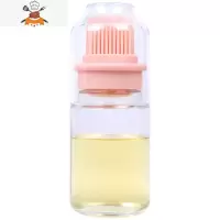 油刷带瓶一体 家用可高温硅胶刷厨房烙饼油刷子毛刷烧烤刷用品 敬平 比莱刷油瓶