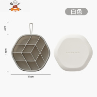 冻冰块模具食品级硅胶冰格家用创意自制小冰块储存盒带盖制冰器 敬平 白色-单只装[硅胶速冻 易脱膜]