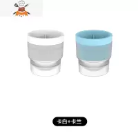 威士忌冰球模具圆形硅胶冰格制冰盒大号家用自制冰块速冻器 敬平 卡白+卡兰
