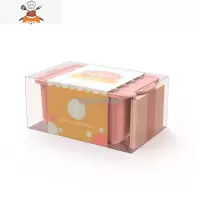 创意12连食品硅胶冰棒模具冰淇淋模具雪糕模具硅胶冰格带盖防串味 敬平 B、粉色+50根长木棍