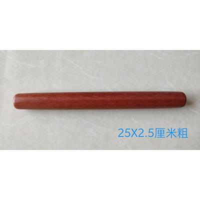 擀面杖红心枣木实木家用面棒饺子皮专用烘焙压面器赶面棍大小号 敬平 25x2.5厘米山枣木心