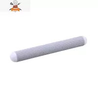 浮点排气面棍糖皮擀面杖饺子皮擀面杆面棍不粘面条滚轴擀面棒27CM 敬平 灰色