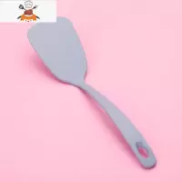 竹纤维锅铲家用炒菜铲子不粘锅专用可高温小锅铲平底煎铲厨具套装 敬平 蓝色(锅铲)