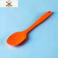 宝宝辅食锅铲套装婴儿耐热硅胶铲勺铲厨具小铲子小号不粘锅专用铲 敬平 黄色