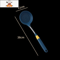 硅胶锅铲炒菜铲子不粘锅专用铲不伤锅食品级炒勺汤勺漏勺厨具套装 敬平 漏勺