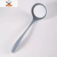 硅胶锅铲套装家用可高温厨房汤勺漏勺全套厨具不粘锅专用铲子炒菜 敬平 漏勺