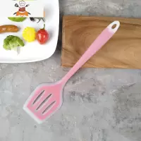 食品级硅胶可高温半透小厨具套装烹饪炒菜锅铲汤勺煎铲小汤勺 敬平 红煎铲
