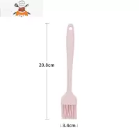 硅胶铲不粘锅专用婴儿辅食炒菜铲子厨具可高温汤勺小油刷锅铲套装 敬平 马卡粉油刷