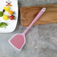 食品级硅胶可高温半透小厨具套装烹饪炒菜锅铲汤勺煎铲小汤勺 敬平 红锅铲