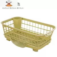 带盖沥水碗架装碗筷收纳盒餐具碗碟架放碗架厨房碗柜置物架 敬平 基础款绿色餐具架