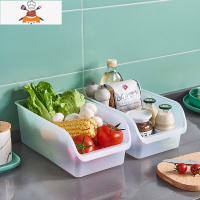 冰箱收纳器厨房鸡蛋收纳盒置物抽屉式食物食品蔬菜储物整理专用 敬平 两个装[透明加厚款]厨房收纳盒