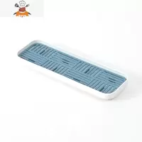 厨房多功能收纳置物架洗碗水槽抹布沥水架收纳盒厨房用品家用大全 敬平 小号蓝色厨房收纳盒