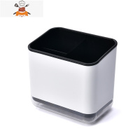 筷子筒筷子置物架筷筒沥水筷子笼家用厨房餐具勺子筷子收纳盒 敬平 黑色餐具架