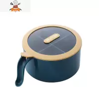 调料盒组合套装盐糖味精家用收纳一体多格调味罐油壶厨房用品 敬平 北欧蓝[四合一款]送4勺厨房收纳盒