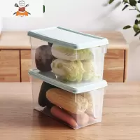 敬平冰箱专用抽屉式密封带盖鸡蛋盒厨房食品冷冻蔬菜水果收纳盒保鲜盒