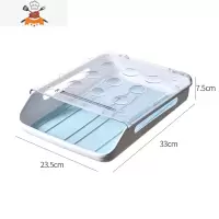 敬平冰箱抽屉式鸡蛋收纳盒冰箱专用保鲜盒子放鸡蛋的容器托盘器蛋托