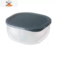 敬平分格葱花保鲜盒专用葱姜蒜蔬菜冰箱收纳盒厨房整理盒大号塑料密封
