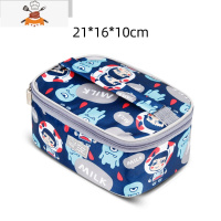 敬平饭盒袋午餐铝箔加厚手拎便当包饭盒学生便当盒帆布保温带饭的手提