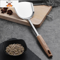 敬平木柄不锈钢锅铲套装防烫炒菜铲子厨具漏勺汤勺勺子家用炊具炒勺