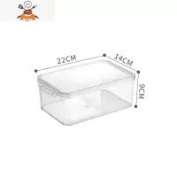 敬平家用透明保鲜盒冰箱冷藏收纳盒密封防串味食品级保鲜盒冰箱专用