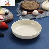 敬平吐骨头碟北欧简约家用加深款塑料日式水果小吃菜盘子餐桌垃圾渣盘
