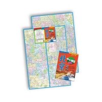 2014北京中心城区详图（防水、耐折、撕不烂地图，超大比例尺，突出表示中心城区、最新城区地图）